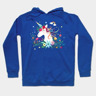 Whimsical Unicorn Love Hoodie